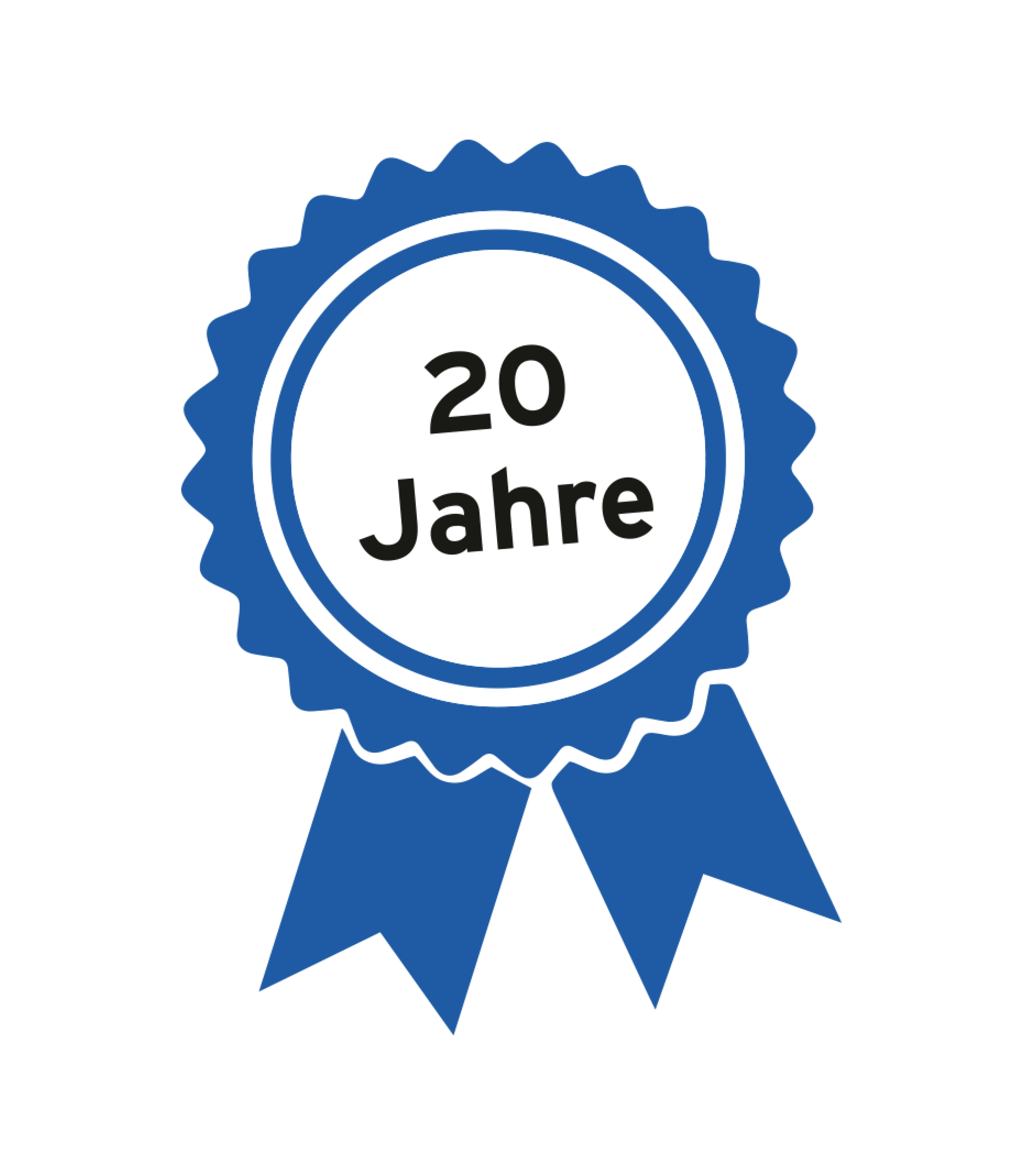 20-Jahre-Sticker